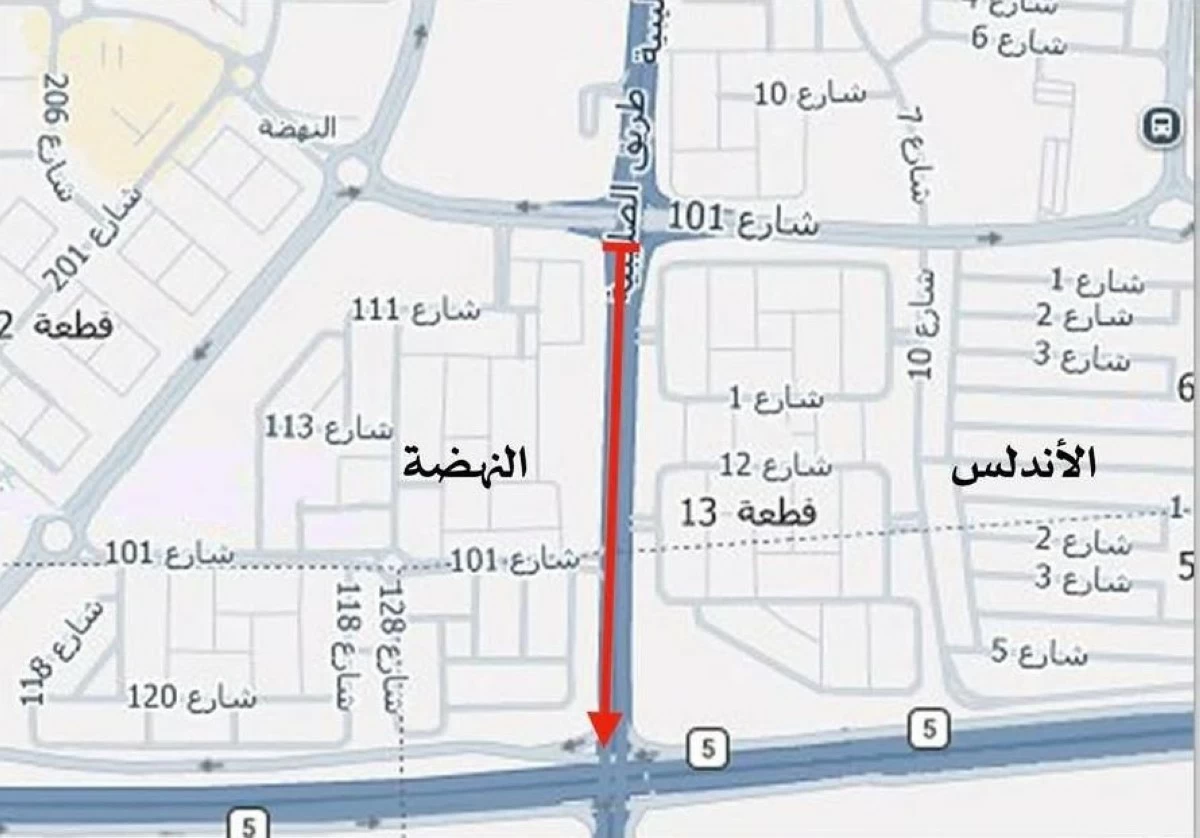 الكويت – غلق طريق الصليبية بين الأندلس والنهضة لمدة 30 يوما الكويت – غلق طريق الصليبية بين الأندلس والنهضة لمدة 30 يوما