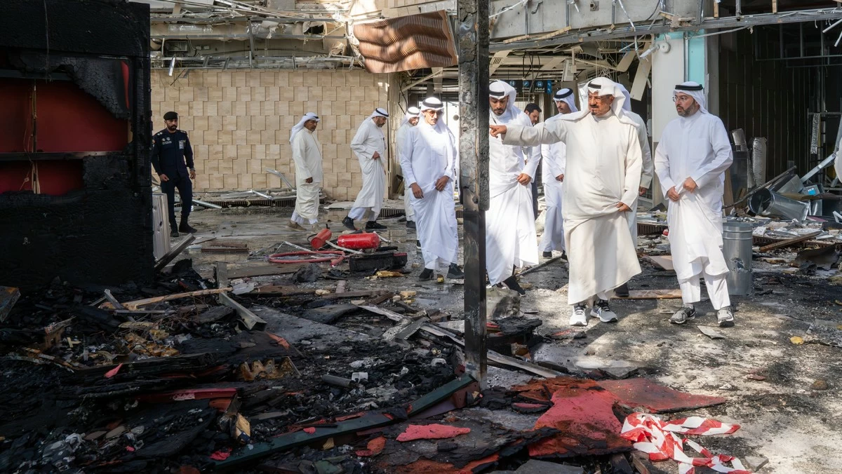 رئيس الوزراء يتفقد مبنى 'T1' في المطار بعد العدوان الإيراني الآثم