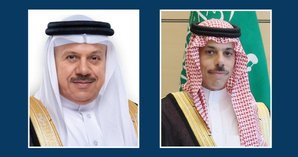 وزير الخارجية السعودي ونظيره البحريني يبحثان التطورات الخطيرة في المنطقة