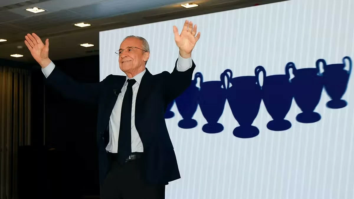 إعادة انتخاب فلورنتينو بيريز رئيساً لريال مدريد