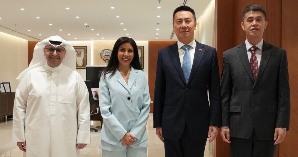 المشعان تبحث مع المشاري والسفير الصيني مستجدات محطة كبد ا…