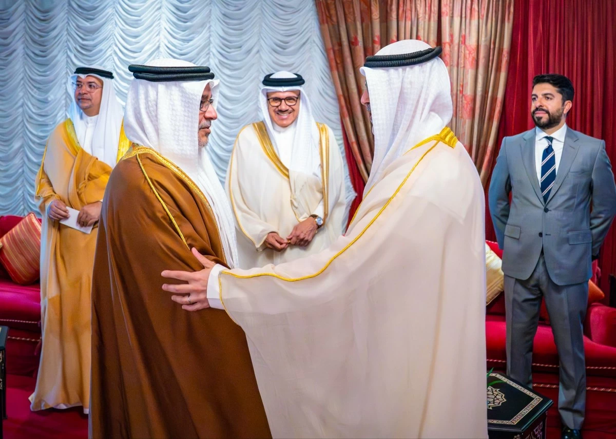 ولي عهد البحرين يستقبل الجابر ووزراء خارجية دول 'الخليجي'