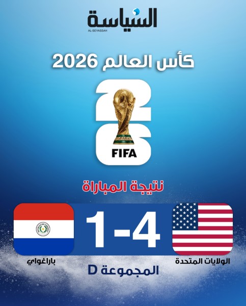 مونديال 2026.. بداية نارية للولايات المتحدة بفوز كاسح على باراغواي
