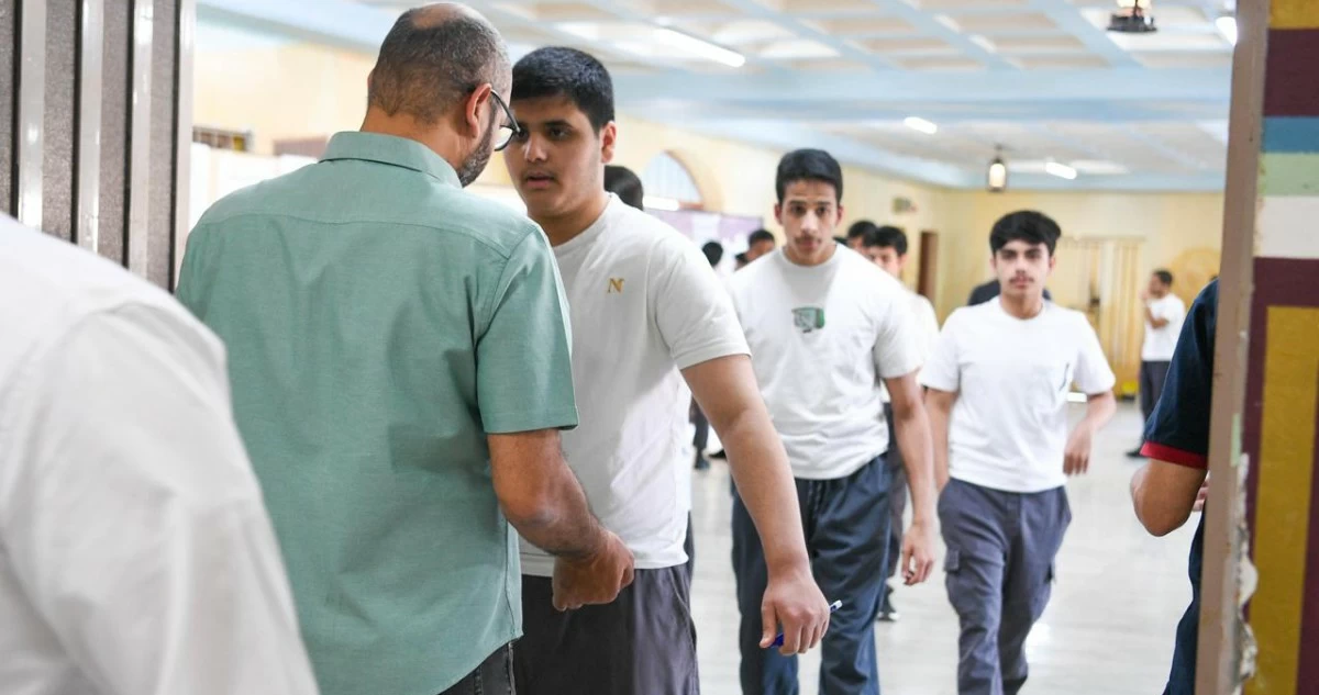 &rlm;انطلاق اختبارات ⁧‫الثانوية العامة‬⁩ في أجواء هادئة ومنظمة