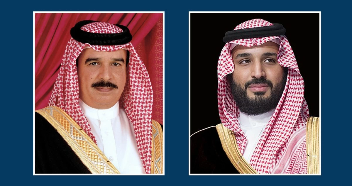 ولي العهد السعودي يبحث مع ملك البحرين المستجدات الإقليمية 