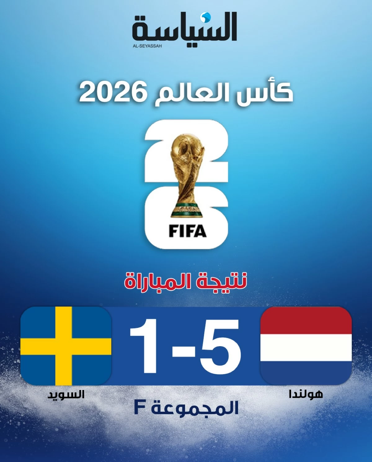 هولندا تكتسح السويد بخماسية وتعزز حظوظها في التأهل بالمونديال