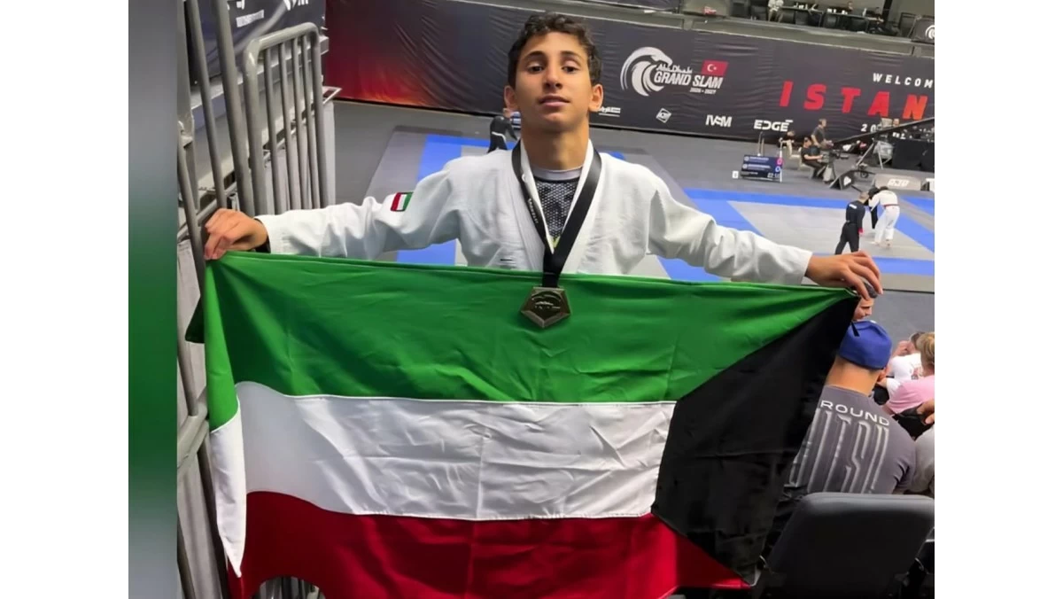 عبدالله المنصوري يتوّج بذهبية 'جراند سلام' للجوجيتسو في إسطنبول