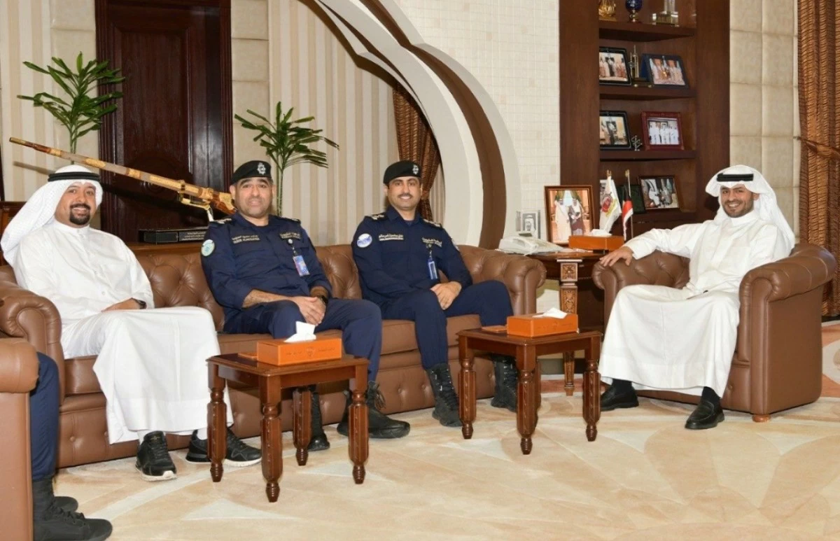 محافظ 'مبارك الكبير' يستقبل مجلس إدارة نادي ضباط الشرطة