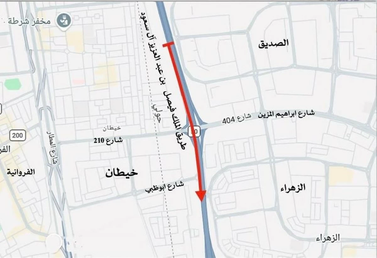 'المرور': إغلاق حارتين على طريق الرياض مقابل خيطان حتى 29 يوليو