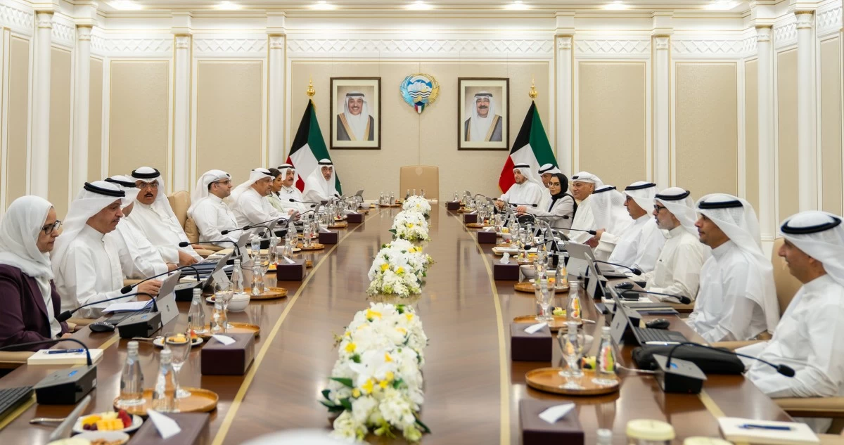 مجلس الوزراء يعقد اجتماعاً برئاسة اليوسف