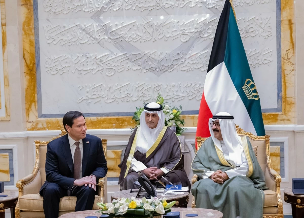 سمو الأمير يستقبل وزير الخارجية الأميركي بمناسبة زيارته الرسمية للبلاد 