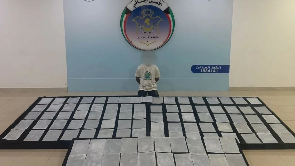 'الداخلية': ضبط بنغلاديشي أثناء استلام شحنة أوراق مشبعة بـ'الكيميكال' في الجليب