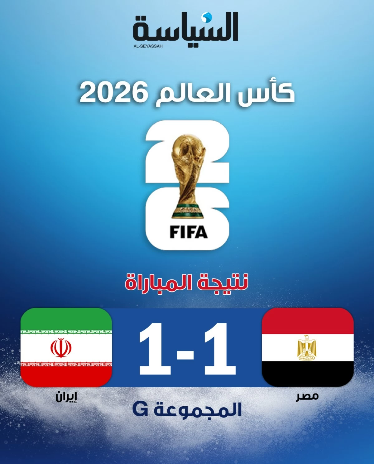 مصر تتأهل إلى دور الـ32 في كأس العالم 2026