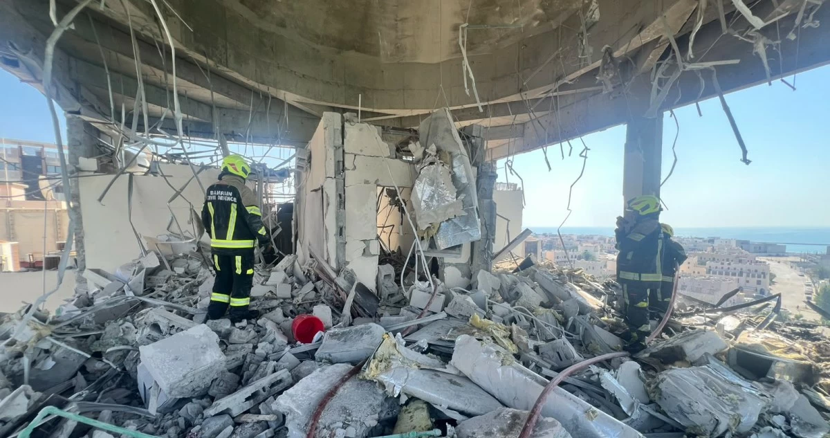 الداخلية البحرينية: أضرار مادية بمبنى سكني في محافظة المحرق