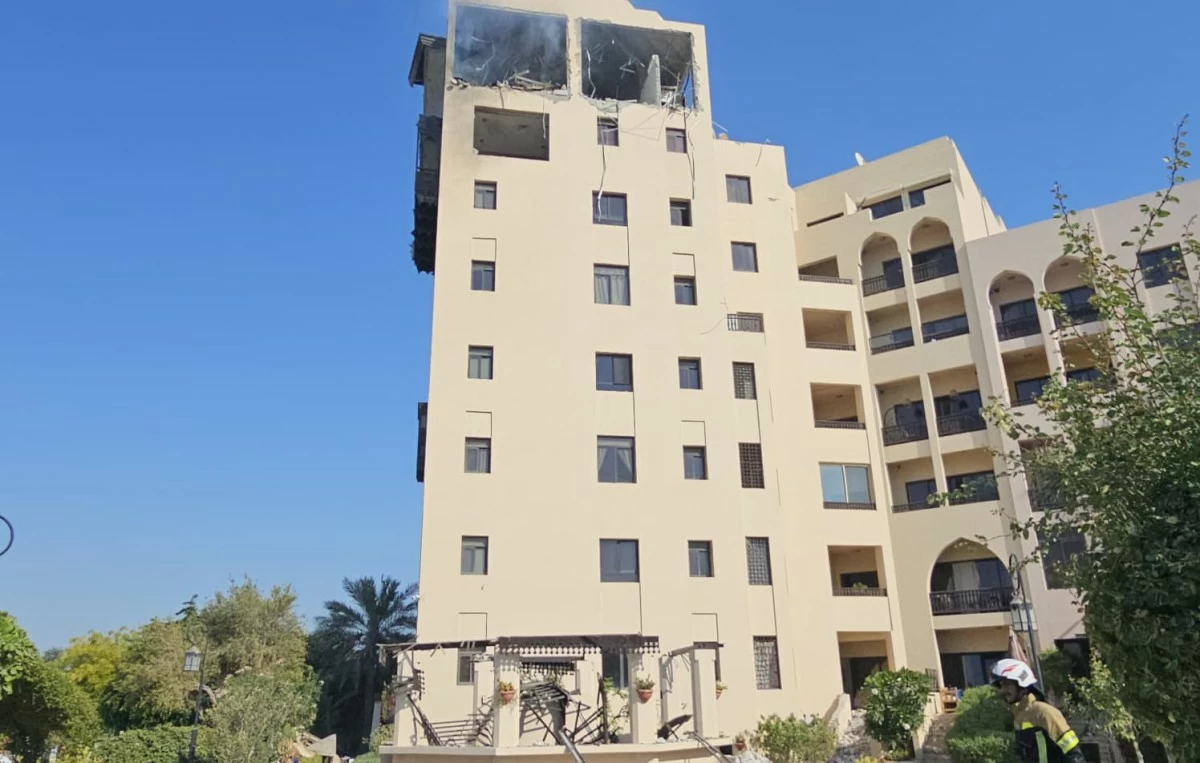 الداخلية البحرينية: أضرار مادية بمبنى سكني في محافظة المحرق