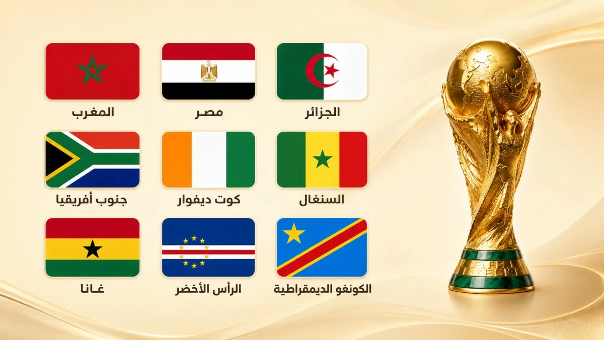 إنجاز تاريخي لإفريقيا في كأس العالم... 9 منتخبات إلى الأدوار الإقصائية
