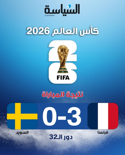 مبابي يقود فرنسا إلى ثمن النهائي بثلاثية في شباك السويد