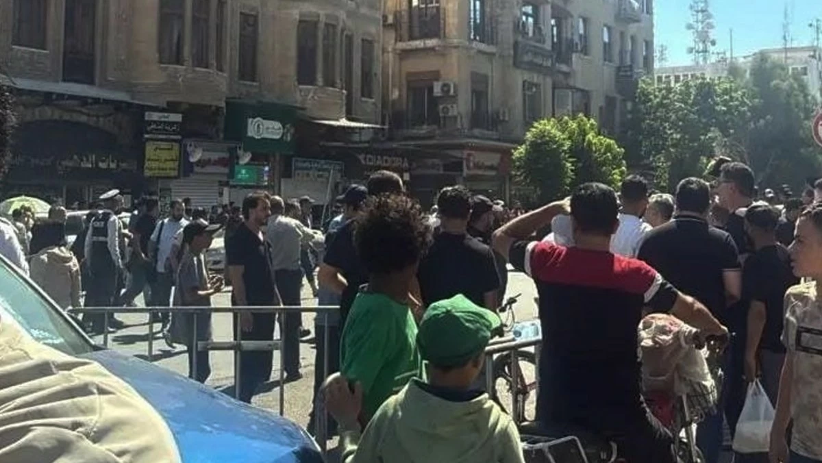 سورية: ارتفاع حصيلة ضحايا انفجار مقهى قرب القصر العدلي بدمشق إلى 5 قتلى و16 مصاباً