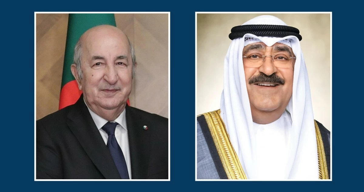 سمو الأمير يهنئ الرئيس الجزائري بذكرى استقلال بلاده