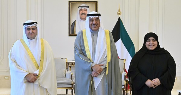 ولي العهد يستقبل وزير العدل ووكيل الوزارة بمناسبة توليها منصبها الجديد