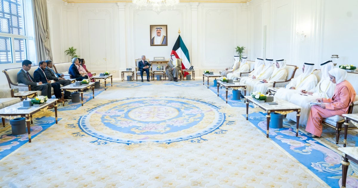 ولي العهد يستقبل وزير الشؤون الخارجية الهندي بمناسبة زيارته الرسمية للبلاد