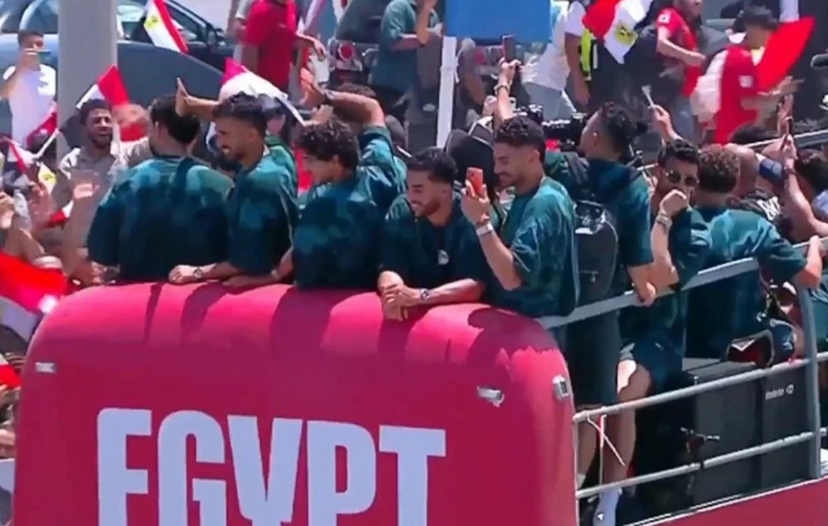 استقبال جماهيري حاشد لمنتخب مصر بعد إنجازه التاريخي في كأس العالم