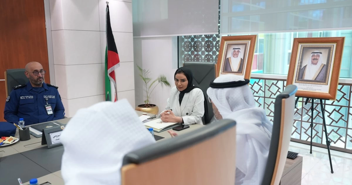 وزيرة 'الشؤون' تبحث مع رئيس 'قوة الإطفاء' تعزيز الأمن والسلامة في صالات الأفراح ودور الرعاية