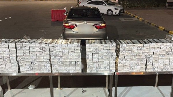 'الجمارك': إحباط تهريب 5300 علبة سجائر عبر منفذ النويصيب