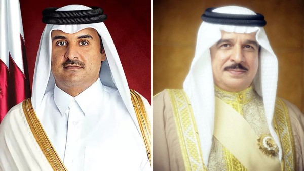 ملك البحرين يعزي أمير قطر في وفاة الأمير الوالد: فقدتُ أخاً وصديقاً قبل أن يكون زعيماً