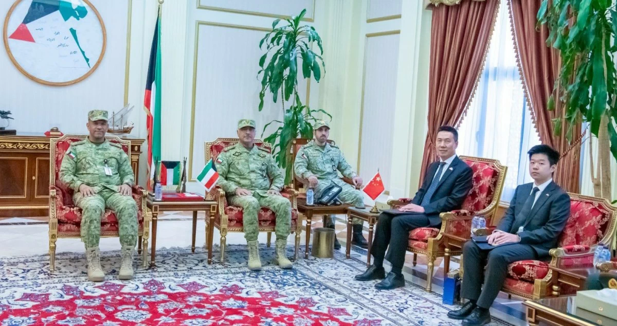 وكيل الحرس الوطني يبحث مع سفير الصين عدداً من الموضوعات ذات الاهتمام المشترك