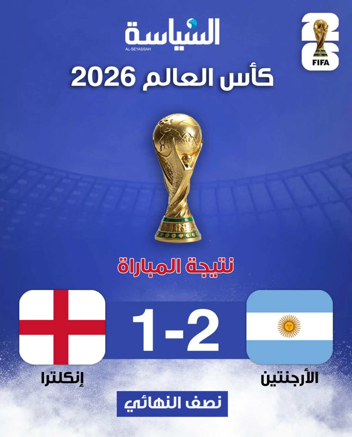 الأرجنتين تقلب الطاولة على إنكلترا وتضرب موعداً نارياً مع إسبانيا في نهائي المونديال