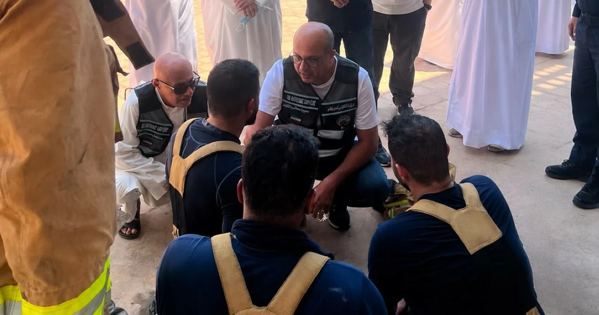 وزير 'الكهرباء' ووكيل الوزارة يتفقدان موقع الحادث في محطة القوى الكهربائية وتقطير المياه