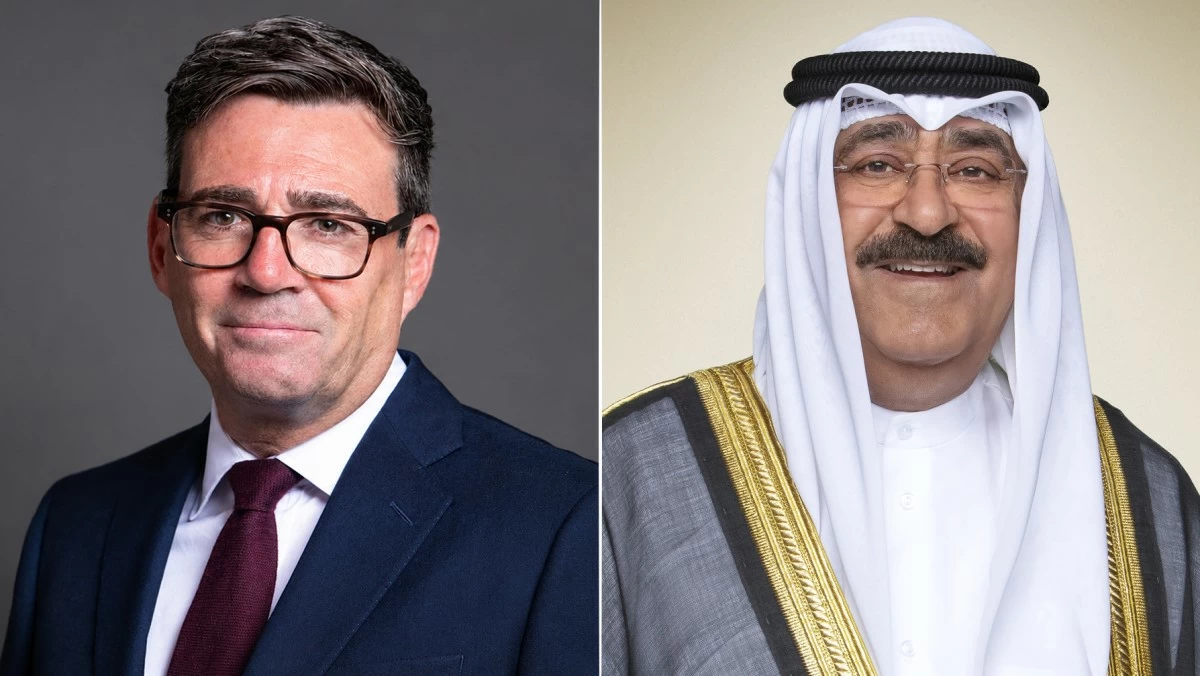 سمو الأمير يتلقى اتصالاً من رئيس الوزراء البريطاني