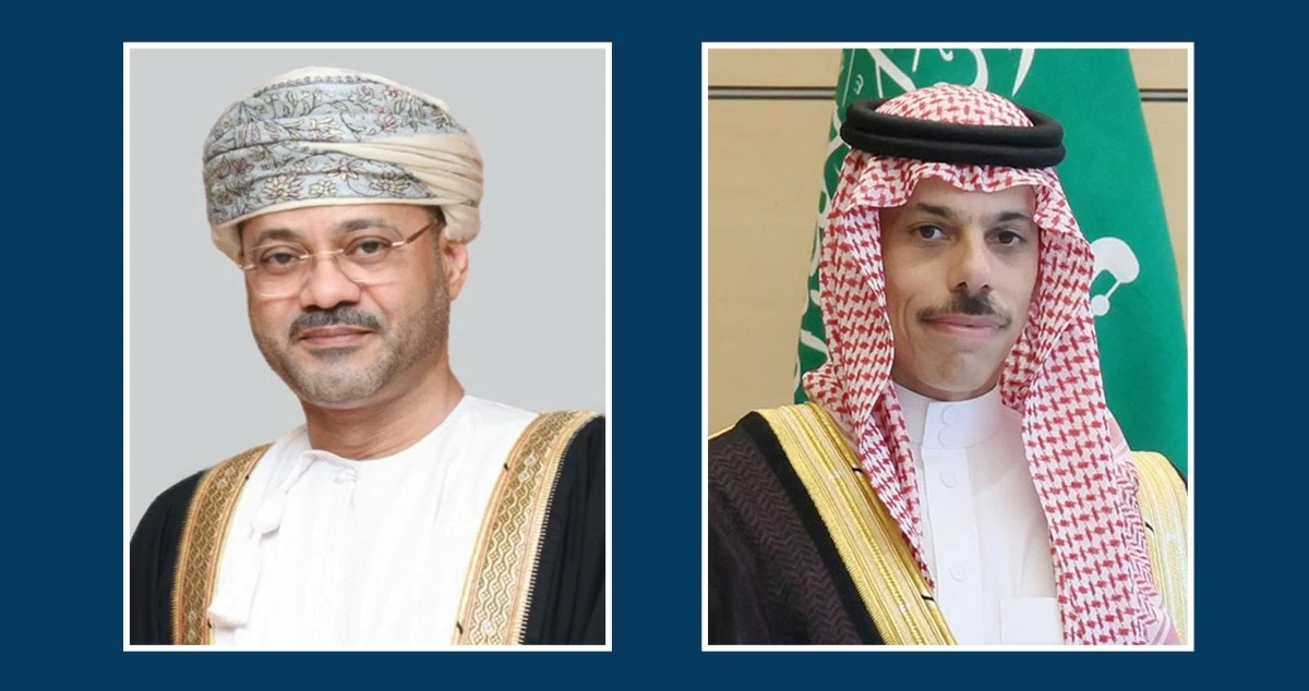 وزيرا خارجية السعودية وعُمان يبحثان تطورات الأوضاع الإقليمية وحرية الملاحة