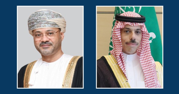 وزيرا خارجية السعودية وعُمان يبحثان تطورات الأوضاع الإقليمية وحرية الملاحة