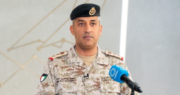 'الدفاع': القوات المسلحة رصدت طائرات معادية داخل المجال الجوي الكويتي وتم التعامل معها وتدميرها