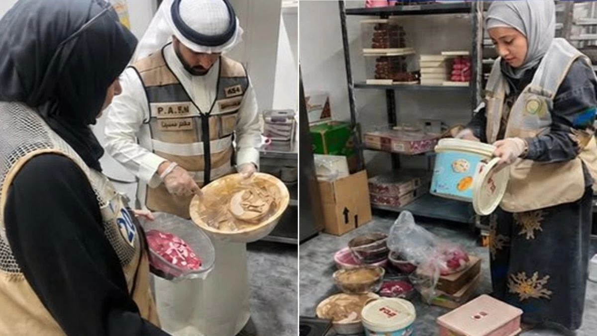 'الغذاء' تضبط مصنعاً لتحضير الحلويات داخل سكن خاص في 'مبارك الكبير'