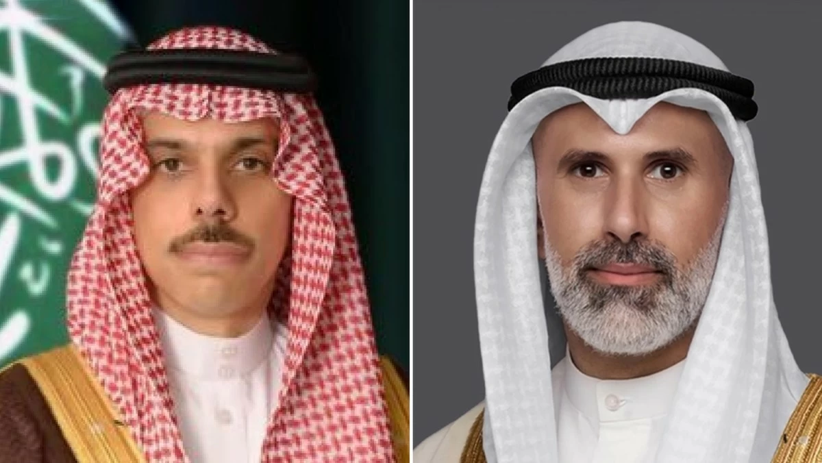 وزير الخارجية ونظيره السعودي يبحثان جهود تعزيز الاستقرار في المنطقة وضمان حرية الملاحة البحرية