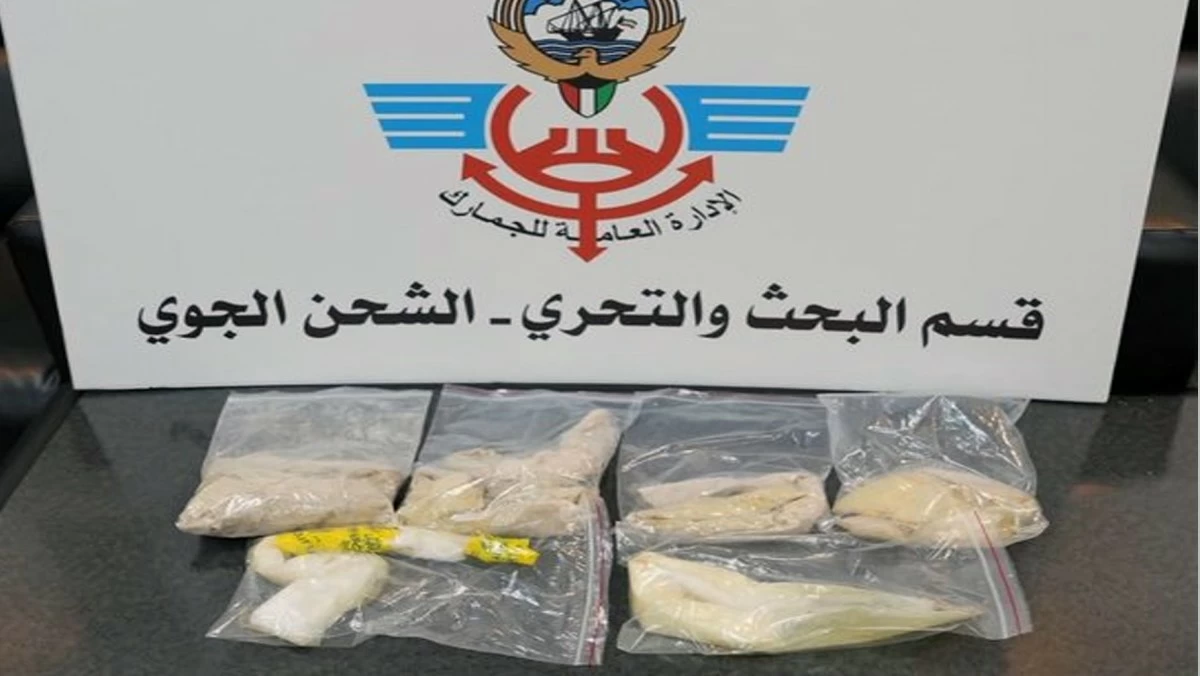 'الجمارك': إحباط تهريب كيلو وربع من 'الهيروين' و 'الشبو' داخل لوحات قادمة من باكستان