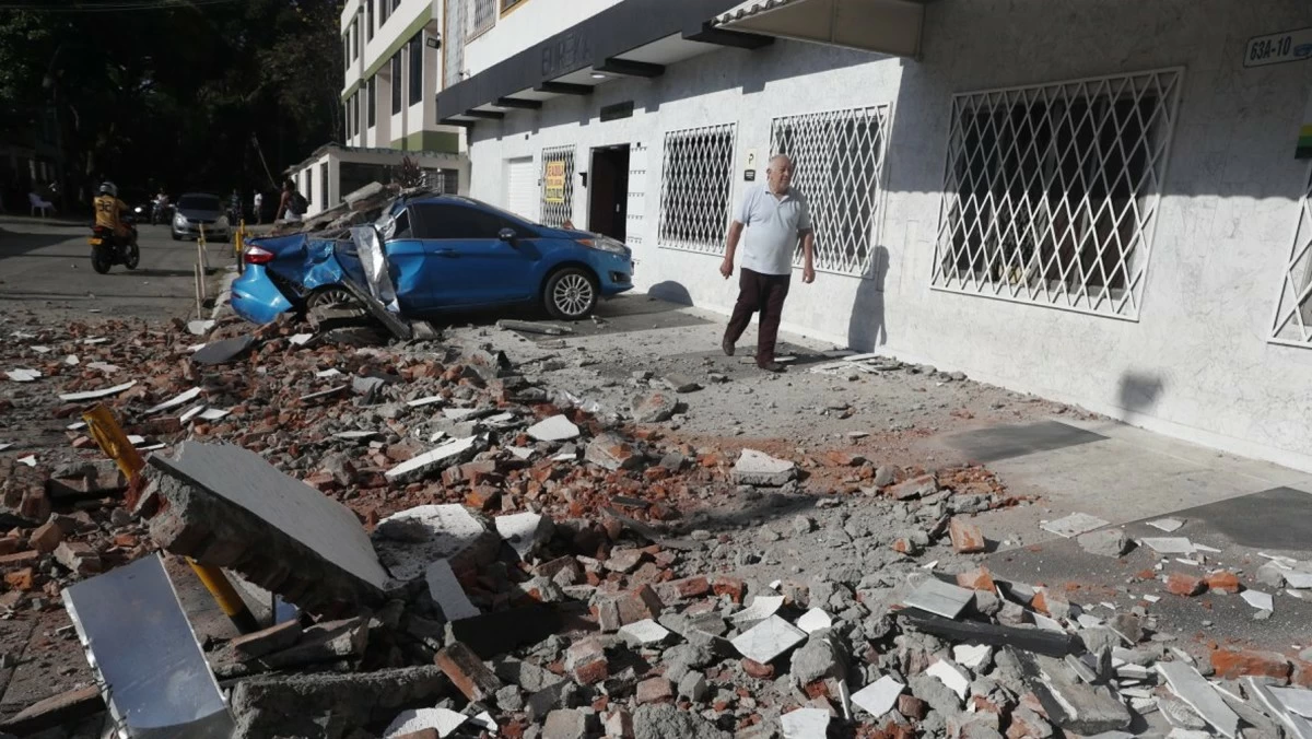 كولومبيا: 18 قتيلاً على الأقل وأضرار واسعة إثر زلزال بقوة 7.4 درجة