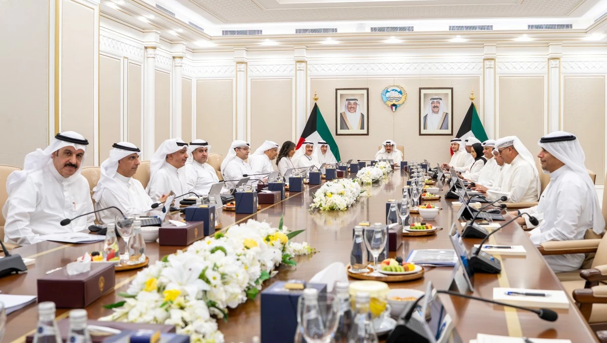مجلس الوزراء يعقد اجتماعاً برئاسة العبدالله