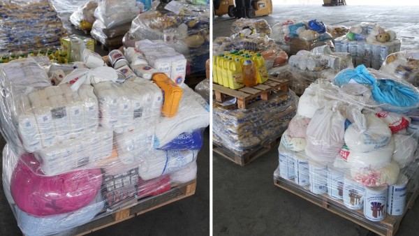 'الجمارك' تضبط 2236 صنفاً من المواد التموينية المدعومة قبل تصديرها إلى سريلانكا