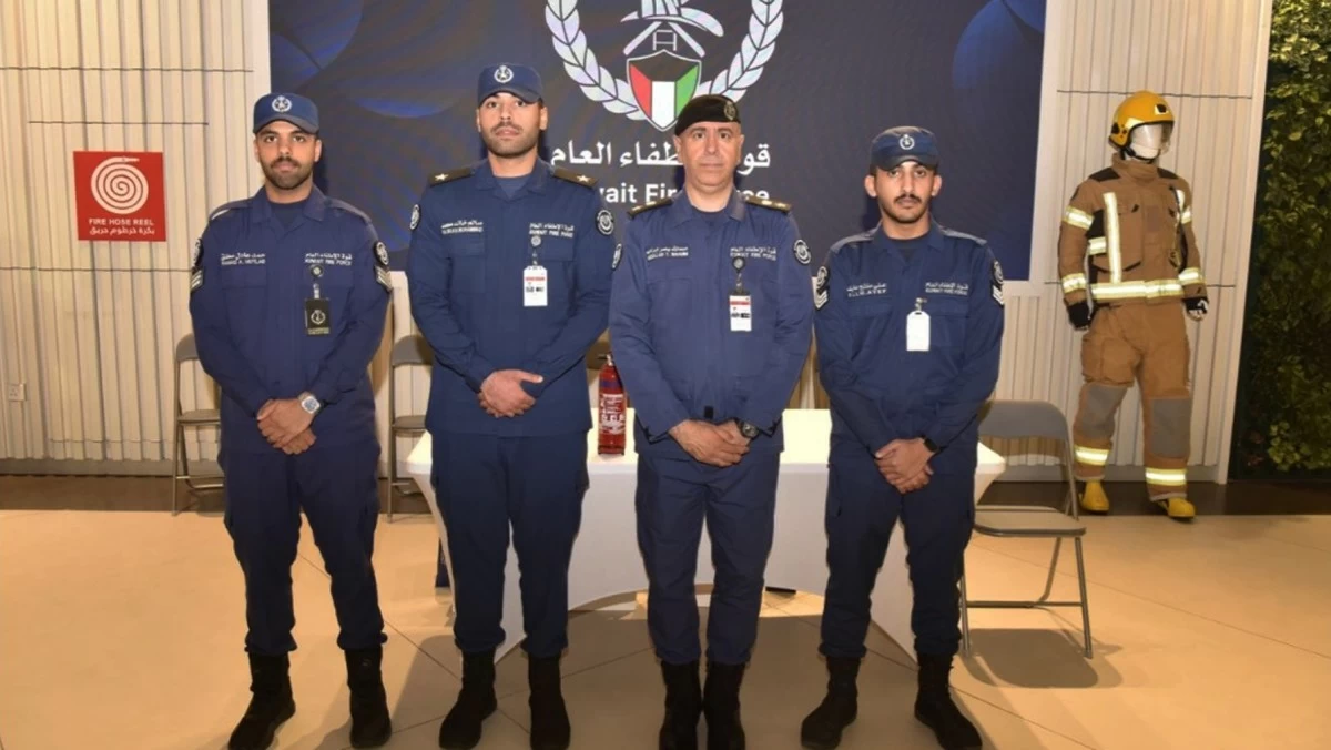 'الإطفاء' تواصل حملتها التوعوية الصيفية 'صيف آمن مع الإطفاء' في المركز العلمي