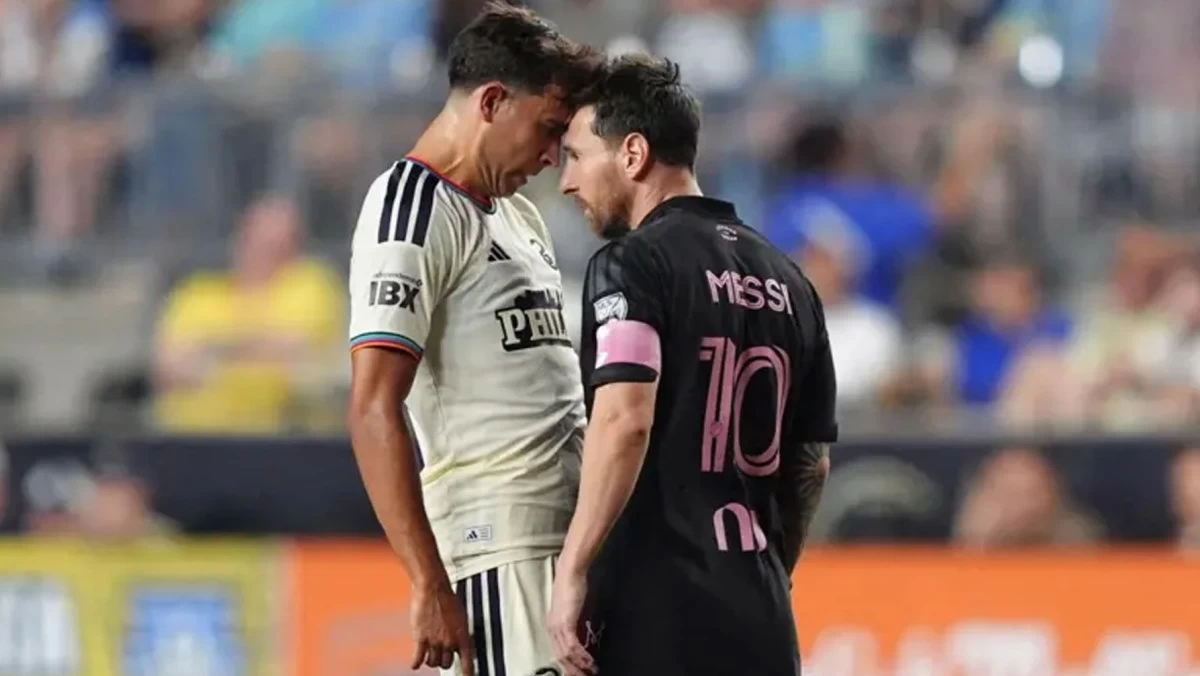 غرامة مالية على ميسي بعد صفعه لاعباً من فيلادلفيا في الدوري الأميركي