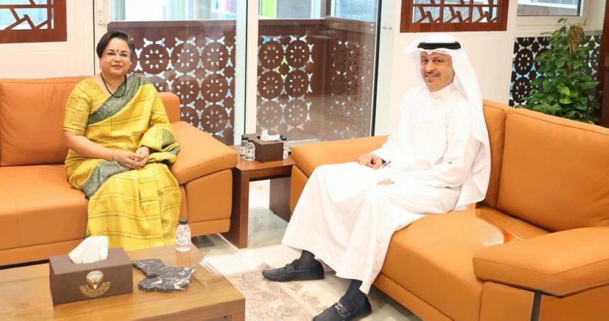وزير التجارة يبحث مع سفيرة الهند فرص التعاون في مجال الأمن الغذائي وتعزيز المخزون الستراتيجي