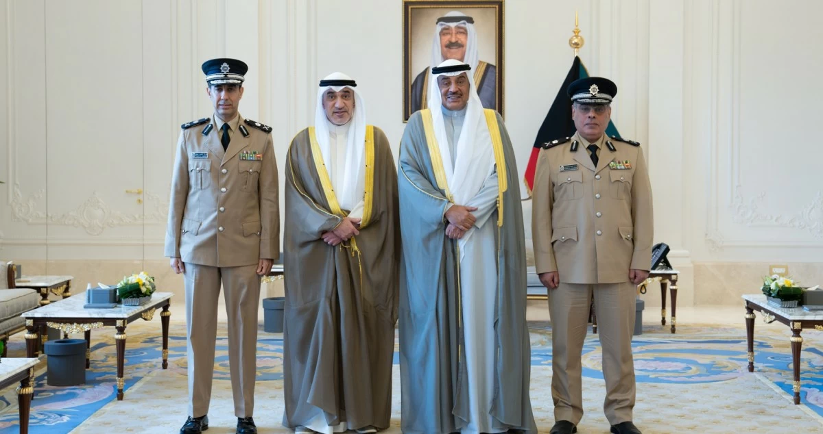 سمو ولي العهد يستقبل النائب الأول والوكيلين المساعدين بوزارة الداخلية بمناسبة تعيينهما في منصبيهما