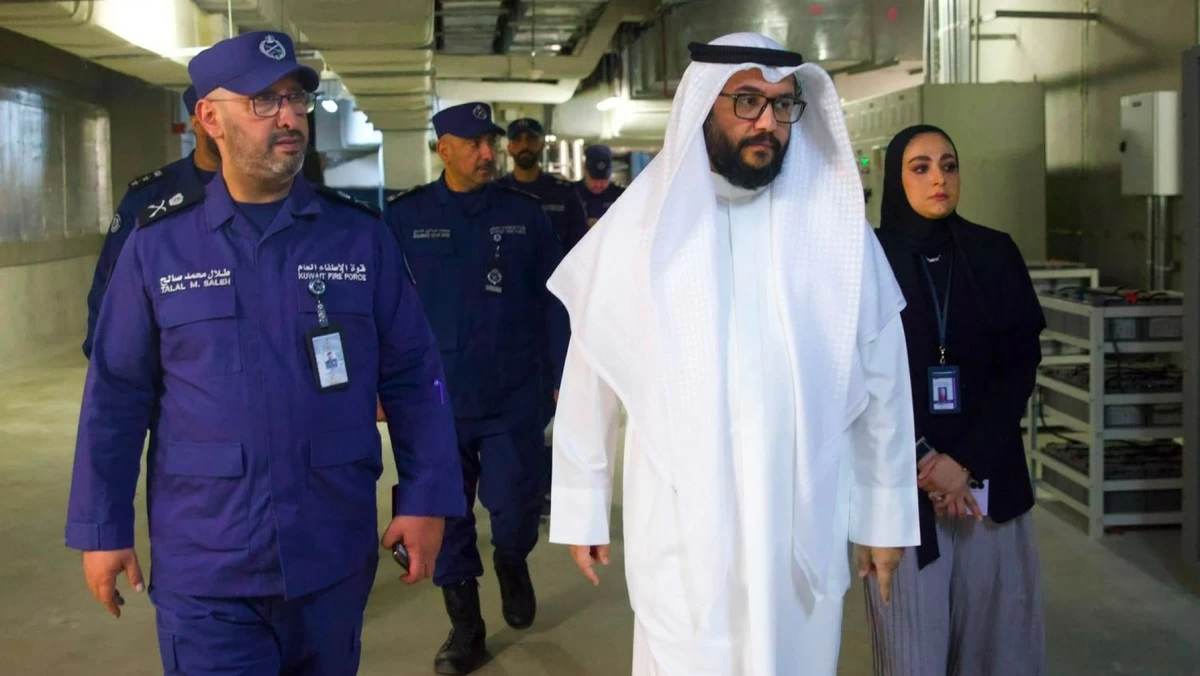 وكيل 'الصحة' ورئيس 'الإطفاء' يتفقدان جاهزية مستشفى جابر الأحمد