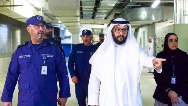 وكيل 'الصحة' ورئيس 'الإطفاء' يتفقدان جاهزية مستشفى جابر الأحمد