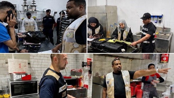 'الغذاء': تحرير 16 مخالفة وضبط تجاوزات في 35 منشأة غذائية بأسواق القرين