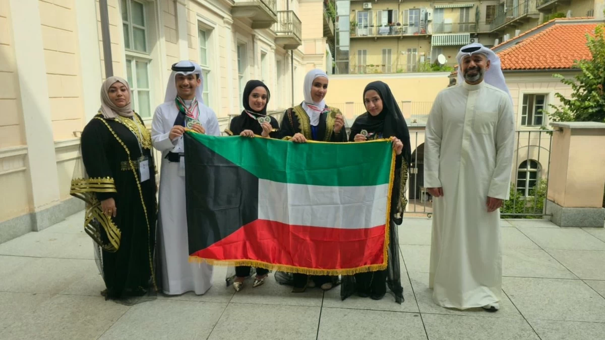 طلبة الكويت يحصدون 8 ميداليات في الأولمبياد الدولي للجيولوجيا في تورينو